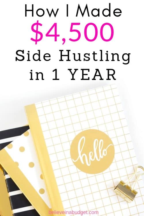 Iată o detaliere exactă a modului în care am câștigat 4.500 de dolari din agitații secundare în doar un an. Fiecare agitație laterală a fost gratuită și am câștigat bani în timpul liber.