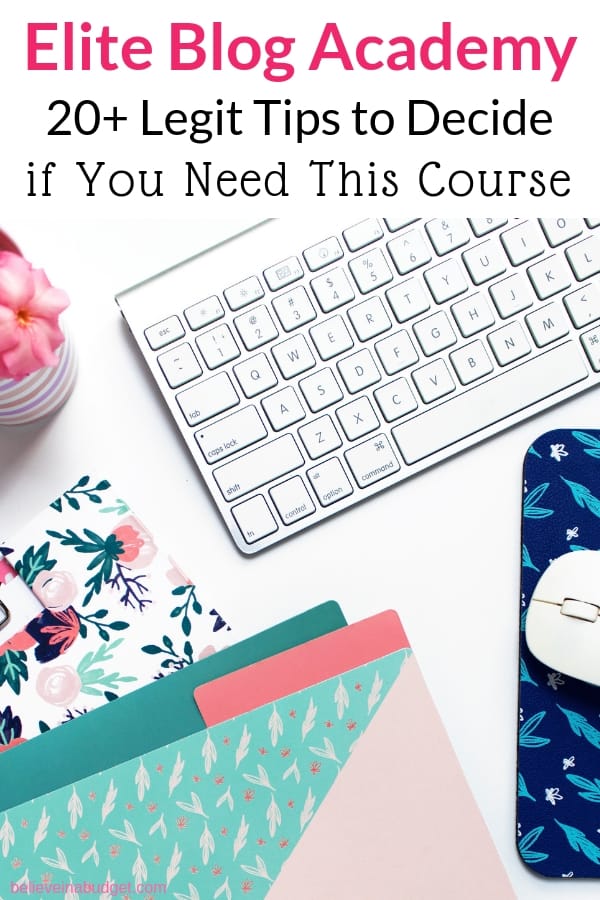 Elite Blog Academy 是一个在线博客课程,其中包括一个私人 Facebook 群组。我分享了 20 多个关于如何决定是否应该注册 Elite Blog Academy 的个人建议。您将学习如何创建博客、通过博客赚钱、在家工作等等!