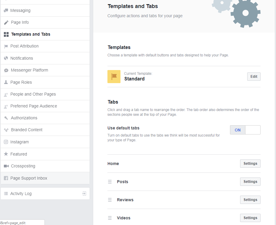guias passo a passo para criar uma página do Facebook