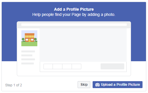 como criar uma pagina comercial no facebook