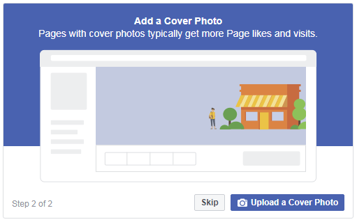 como criar uma pagina comercial no facebook