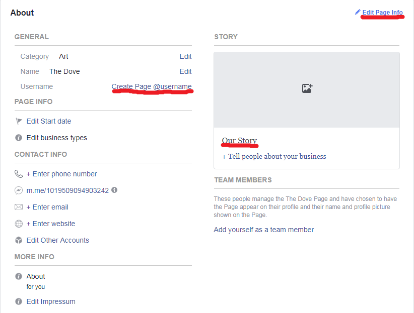 como criar uma pagina comercial no facebook