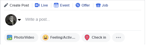 Página do Facebook Os Heróis