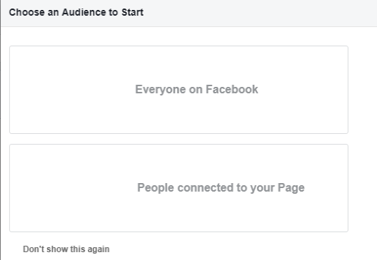 Outil d'analyse d'audience Facebook