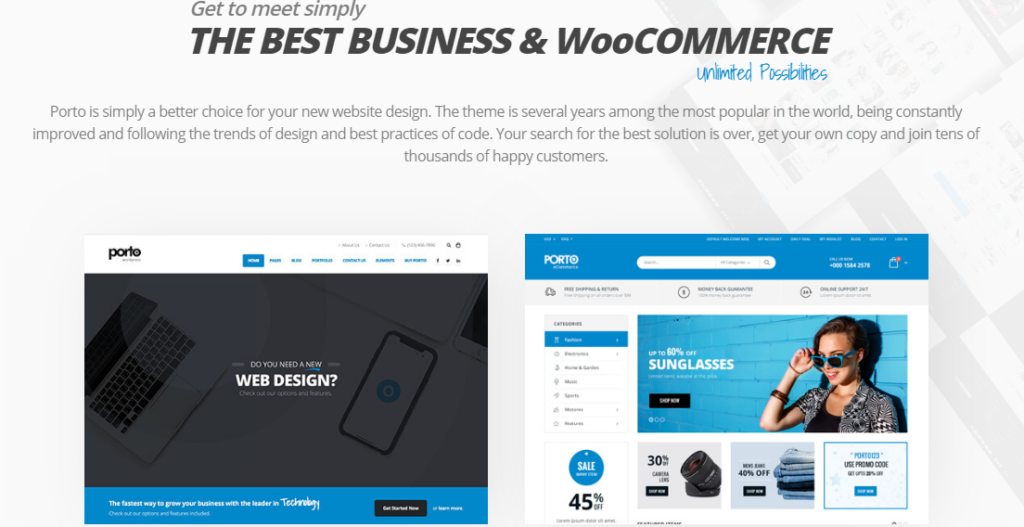 Web siteleri için duyarlı wordpress temaları.