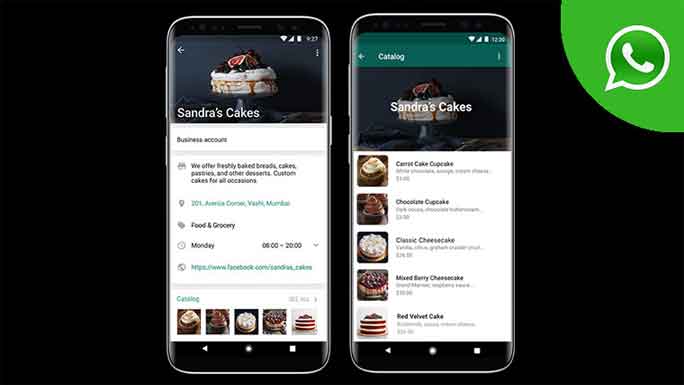 Katalogfunktion in der WhatsApp Business App