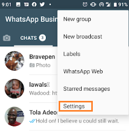 comment sauvegarder votre historique de chat sur Whatsapp