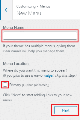 การปรับแต่งเมนูใน WordPress