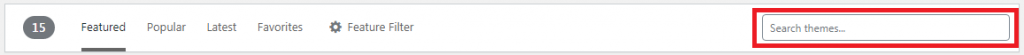 ค้นหา WordPress Theme