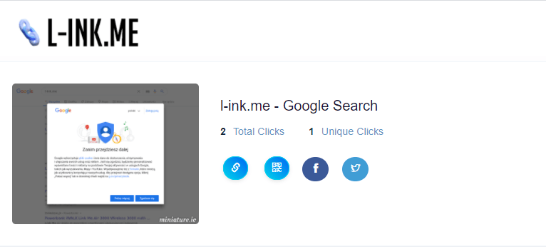 การคลิกติดตาม URL