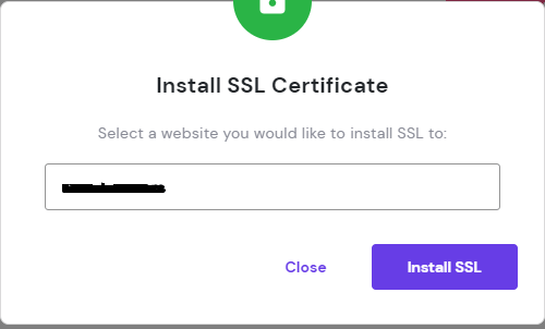 SSL 호스팅 워드프레스 설치