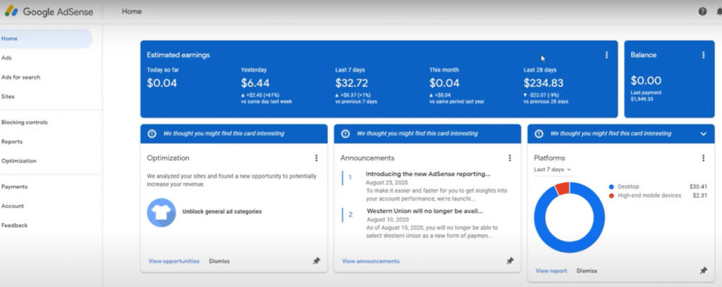 Google Adsense로 WordPress 블로그에서 수익을 창출하는 방법