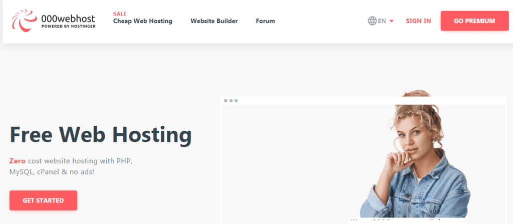 găzduire web gratuită de la 000webhost