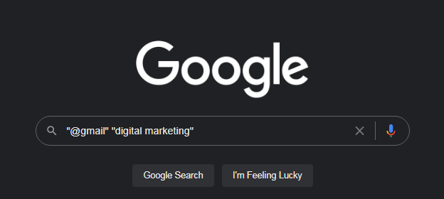 Google 3'te e-posta kazıma