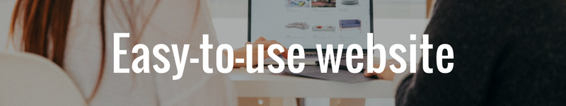 easy-to-use website