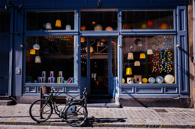 shop window