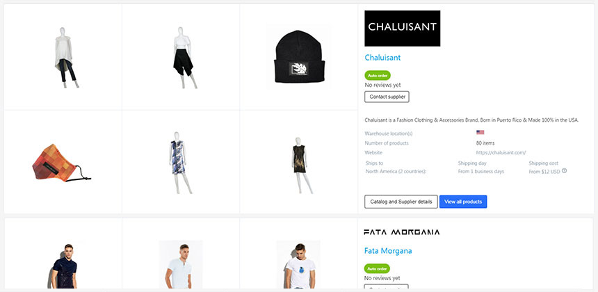 Znajdź dostawców Syncee Marketplace