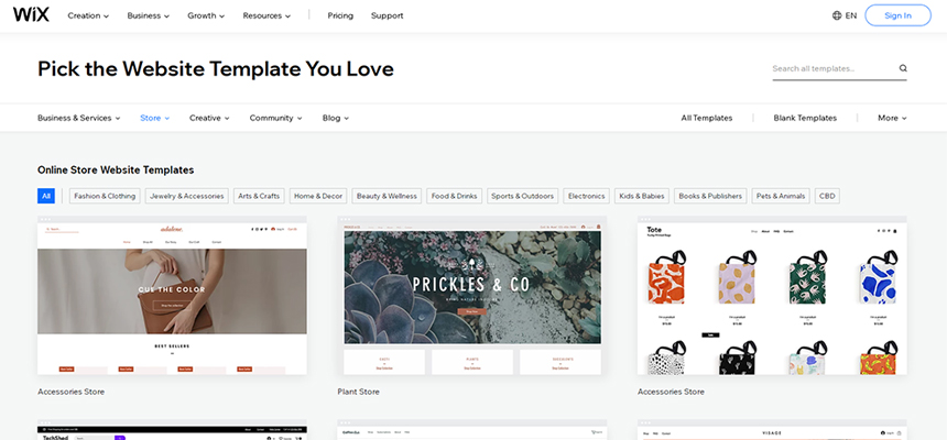 Шаблоны Wix Wix Templates