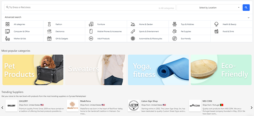 Syncee Marketplace