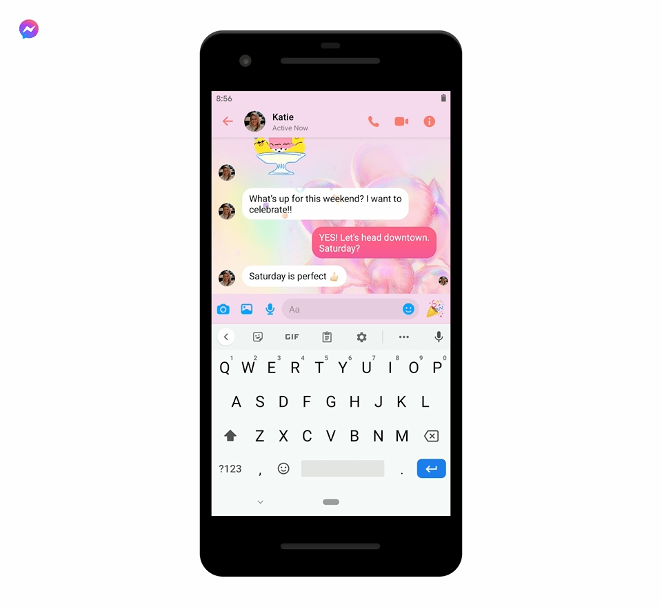 Effets d'anniversaire de Facebook Messenger