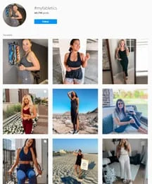 Ergebnisse meines fabletics-Hashtags