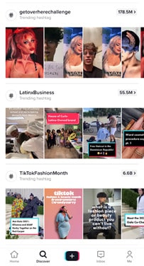 Beispiele für Business-Hashtags