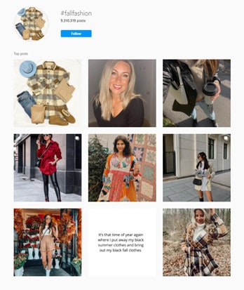 Ergebnisse des Hashtags Herbstmode