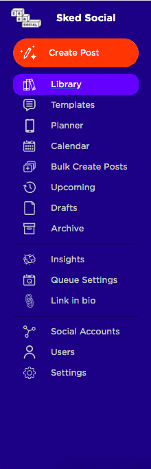 Sked Social 中的 Instagram 調度