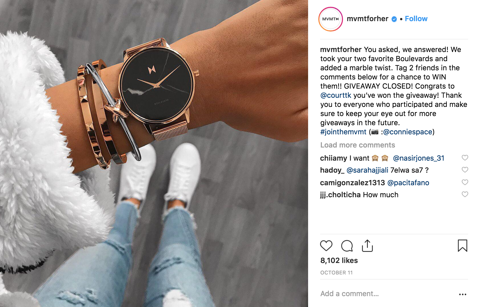 En İyi Instagram Kampanyaları 2018 - MVMT - Sked Social