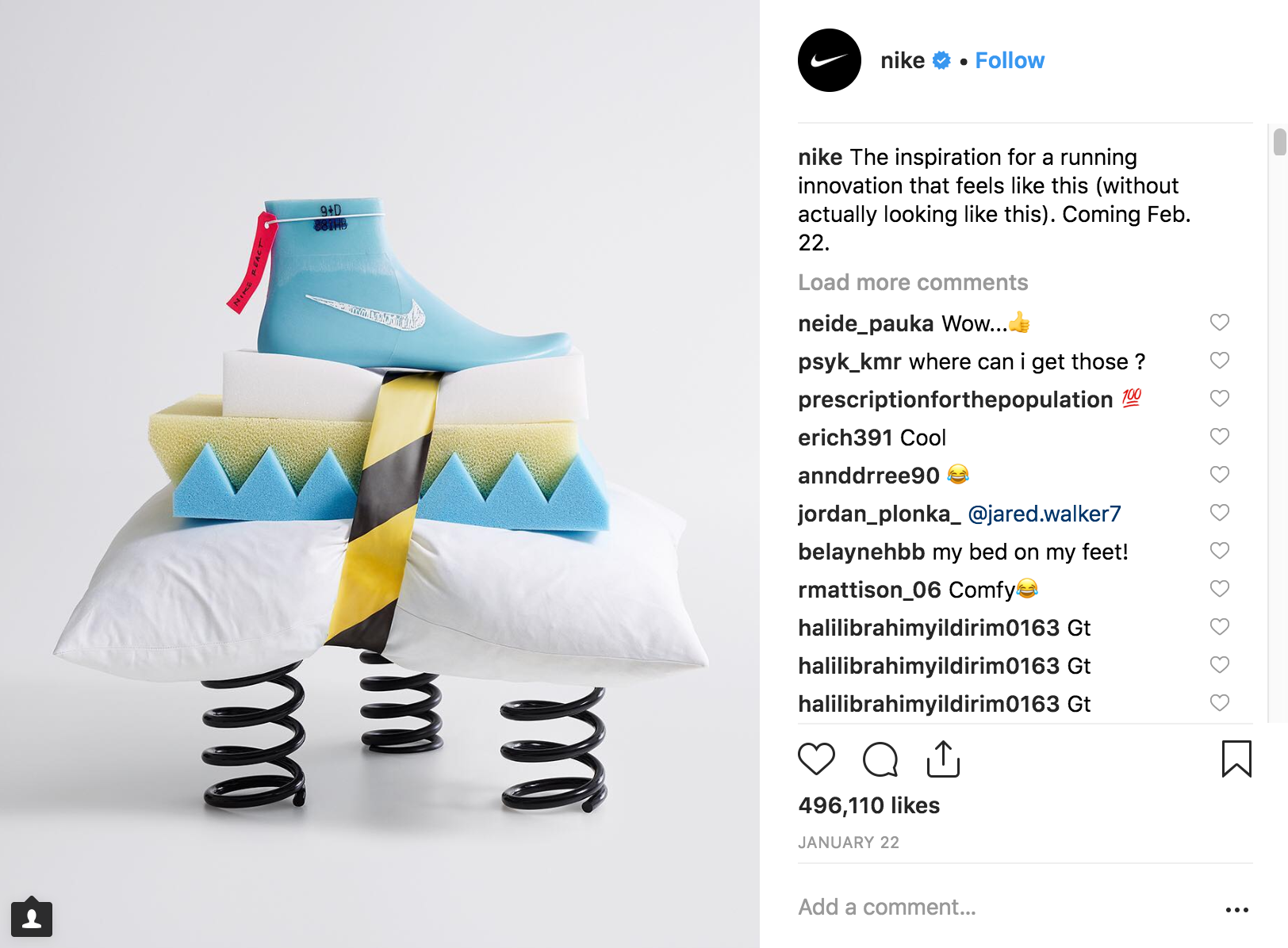 En İyi Instagram Kampanyaları 2018 - Nike - Sked Social