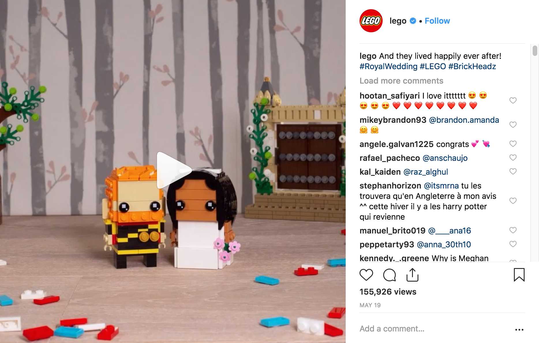 En İyi Instagram Kampanyaları 2018 - Lego - Sked Social