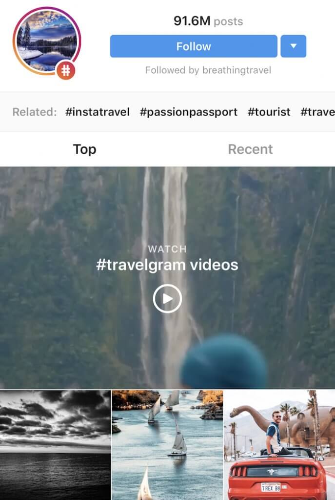كيفية استخدام الهاشتاج على Instagram