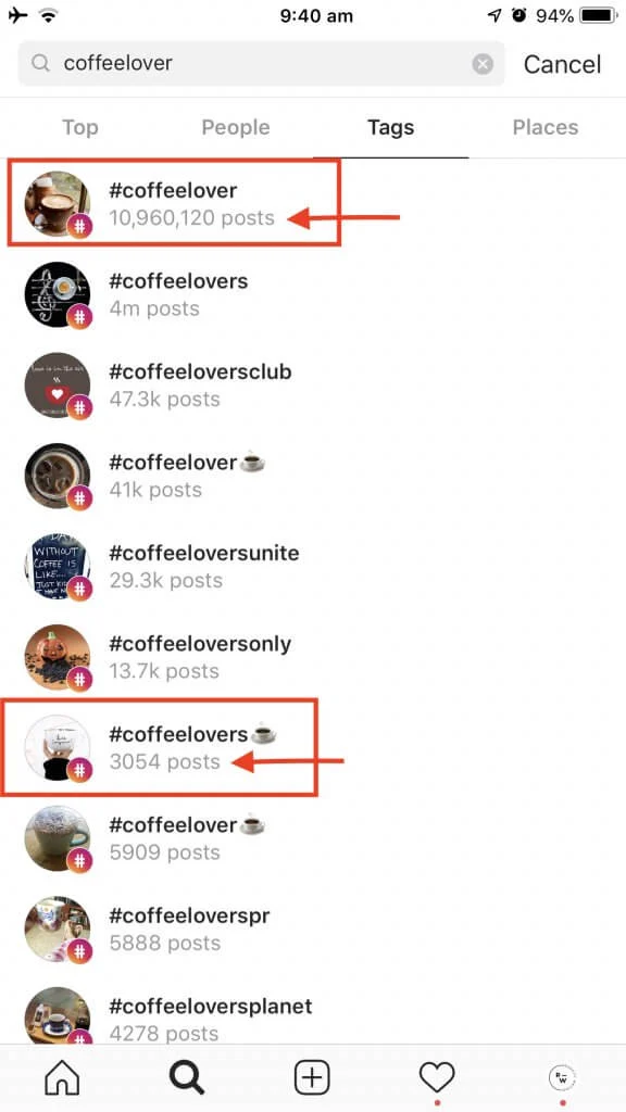 كيفية استخدام Hashtags - Volume - Sked Social