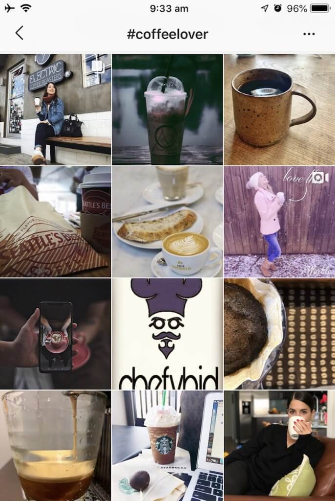 كيفية استخدام Hashtags - Coffee Hashtags - Sked Social