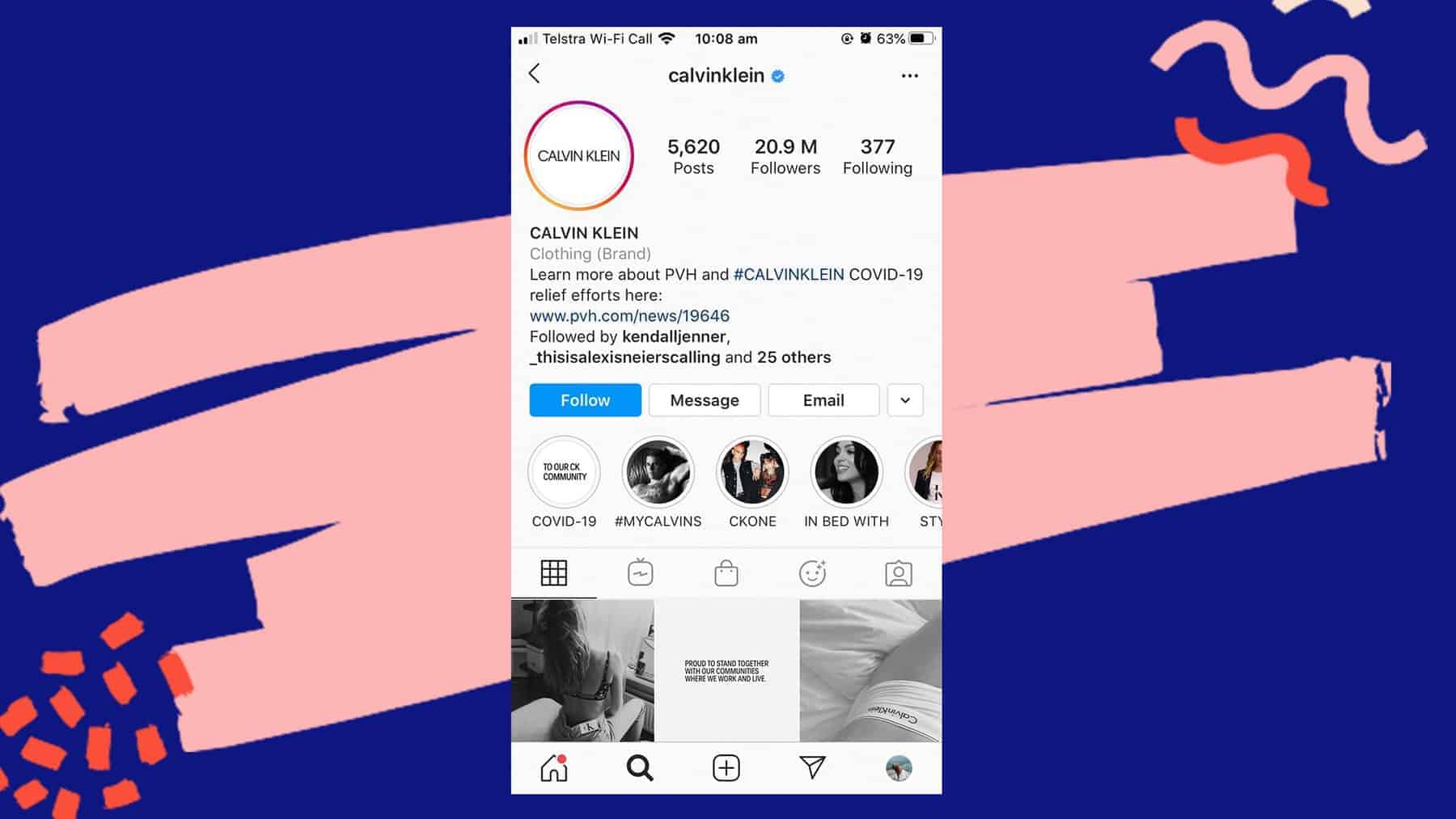 IGTV 탐색 페이지