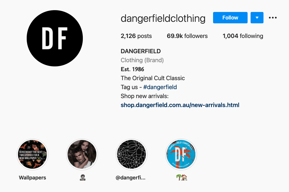 El hashtag de Dangerfield en la estrategia bop