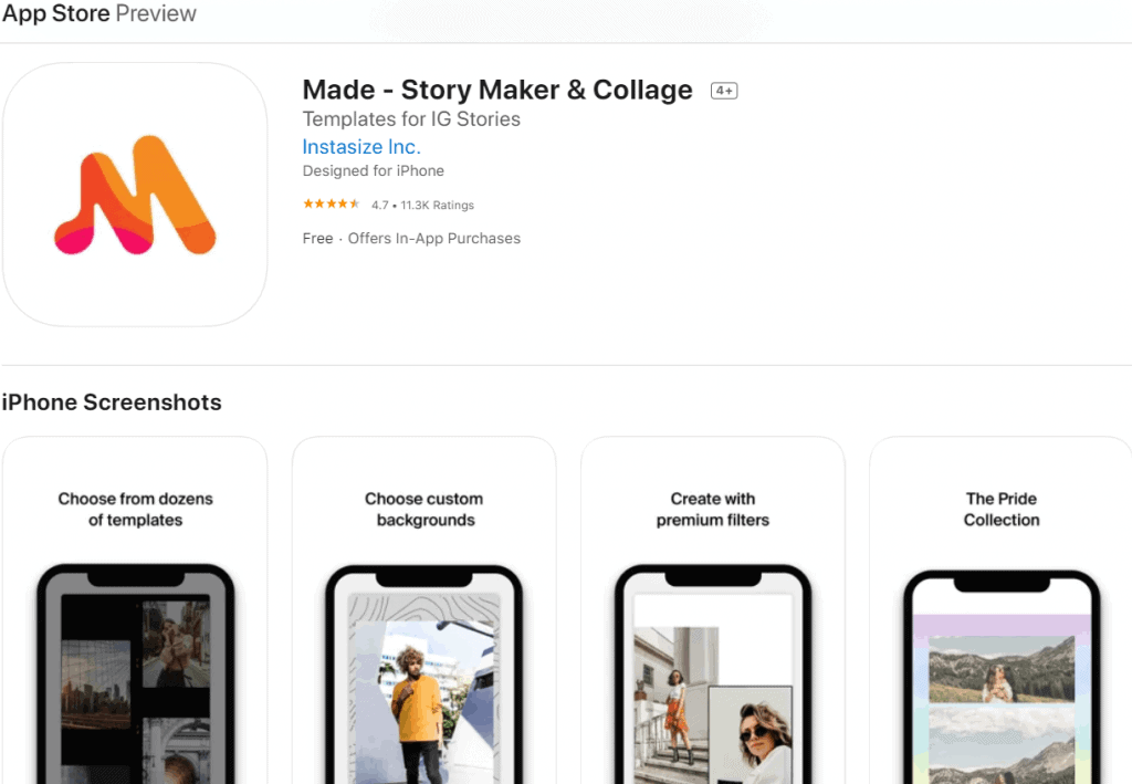 Creador de Historias de Instagram