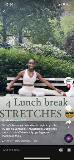@fabletics инструктор по йоге с 4-мя обеденными перерывами на растяжку видео
