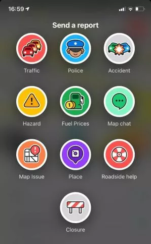 waze benutzergenerierte Inhalte