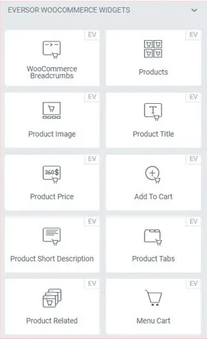 EversorWooCommerceウィジェット