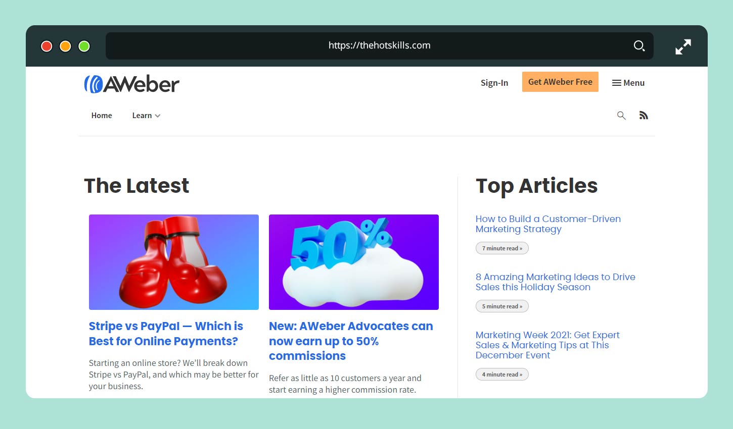 Blog AWeber