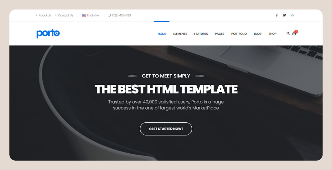 Porto - Modello HTML5 reattivo