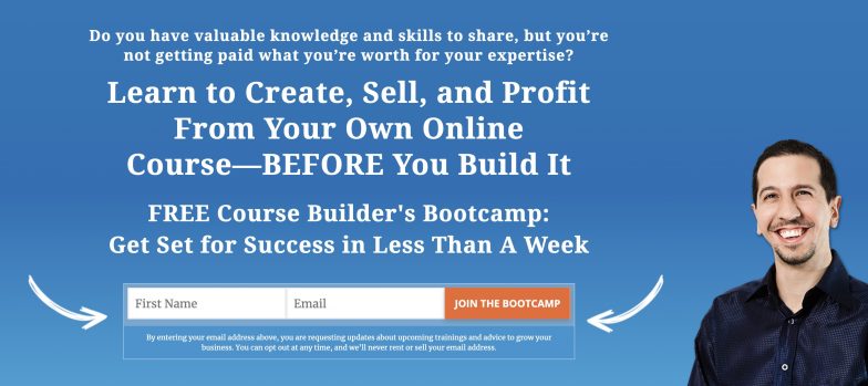 Course Builders Bootcamp 랜딩 페이지