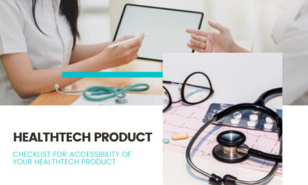 HealthTech製品のアクセシビリティに関するチェックリスト