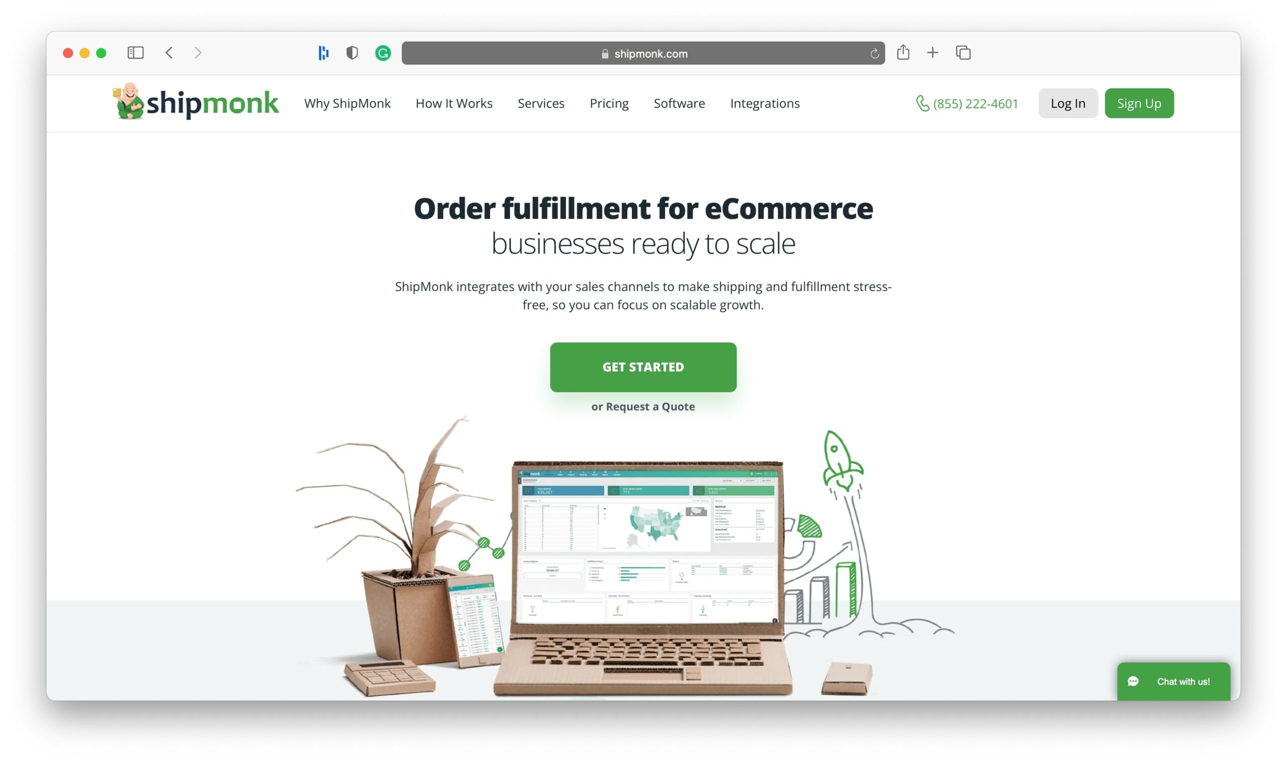 Exécution des petites entreprises ShipMonk