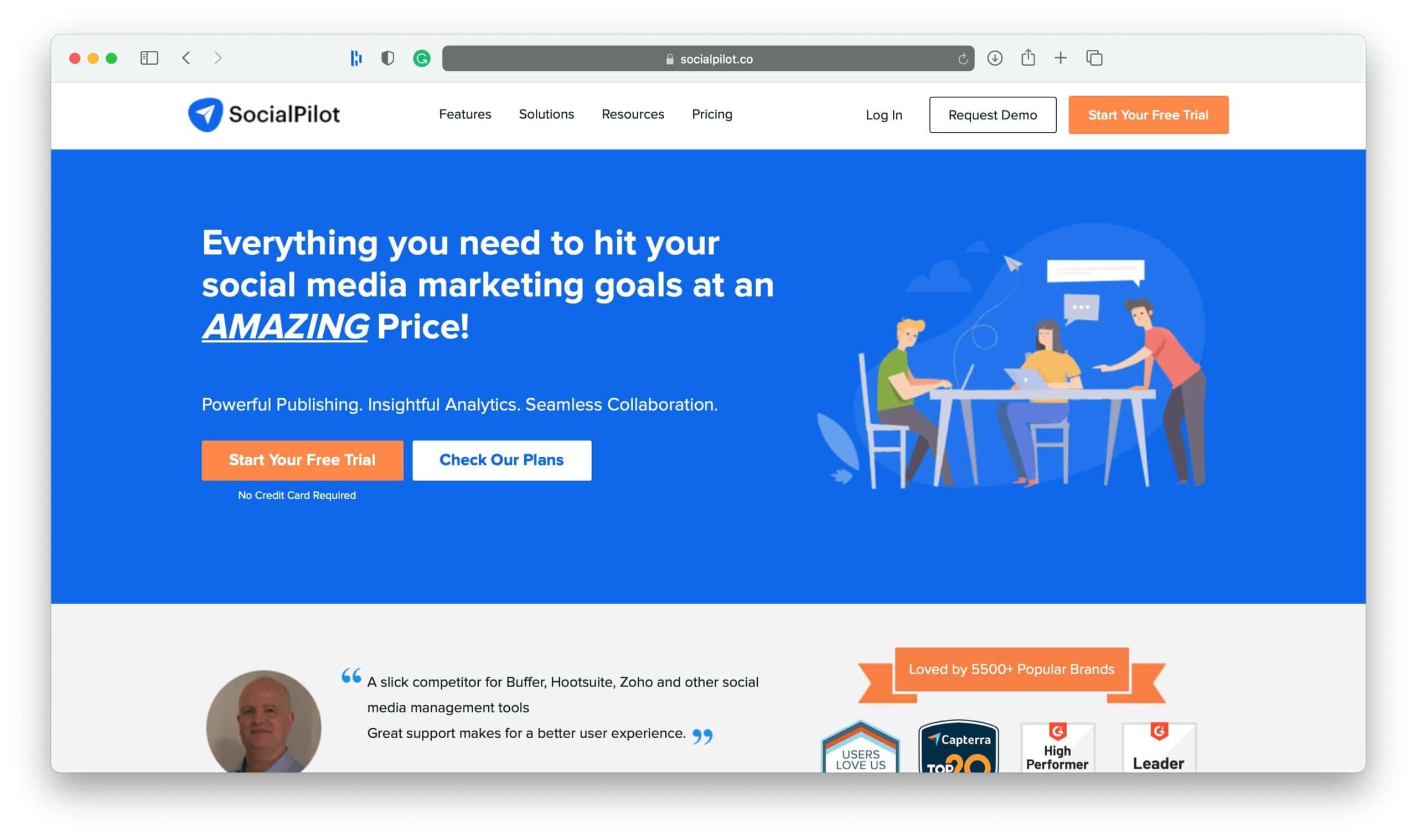 SocialPilot Cel mai bun instrument de postare pe rețelele sociale