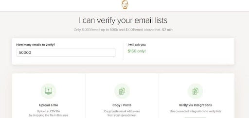 Voilà Norbert verifica e-mail