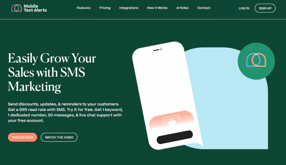 2022 年最佳 SMS 文本营销服务移动文本警报