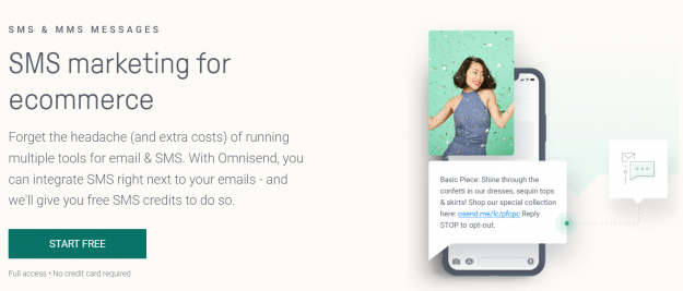 Omnisend 短信营销