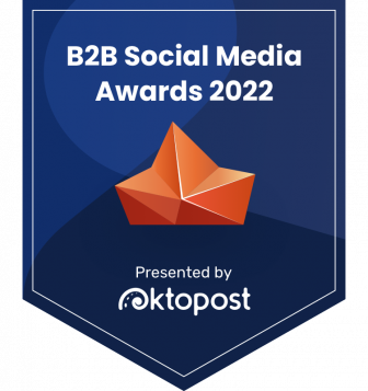Prix des médias sociaux oktopost b2b 2022